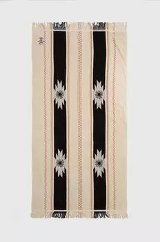 Хлопковое полотенце Rip Curl, черный