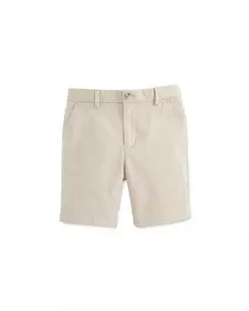 Хлопковые эластичные шорты-бермуды для мальчиков Vineyard Vines, цвет Tan/Beige