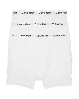 Хлопковые эластичные влагоотводящие трусы-боксеры, упаковка из 3 шт. Calvin Klein