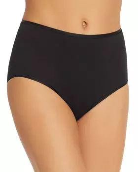 Хлопковые бесшовные полные трусы Hanro