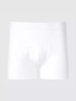 Хлопковые боксерские трусы Uniqlo, белый