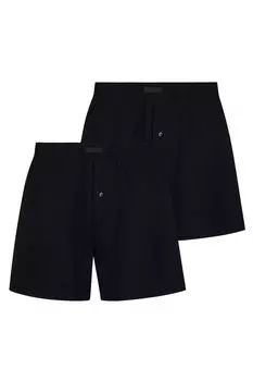 Хлопковые боксеры 20869, 2 пары Bruno Banani, черный