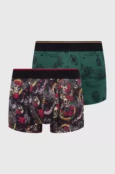 Хлопковые боксеры (2 пары) Medicine, мультиколор