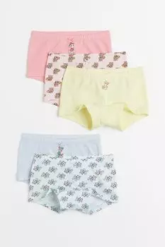 Хлопковые боксеры 5 пар H&amp;M