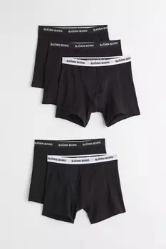 Хлопковые боксеры стрейч 5р Bjrn Borg, черный