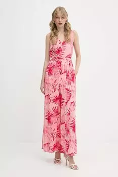 Хлопковые брюки Alfeyo Weekend Max Mara, бежевый