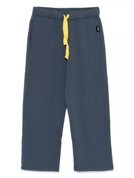 Хлопковые брюки Aspesi Kids, синий