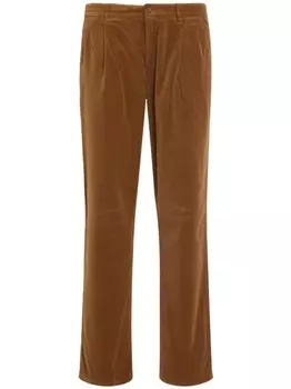 Хлопковые брюки ASPESI, коричневый
