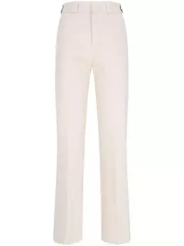 Хлопковые брюки ASPESI, нейтральный цвет