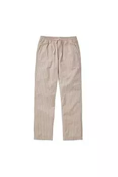 Хлопковые брюки без застежек, внутренняя часть штанины 31 дюйм (79 см). Cotton Traders, бежевый