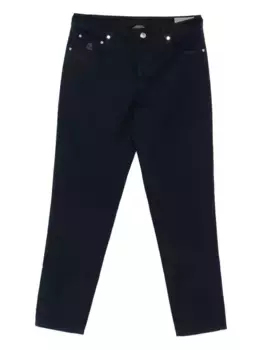 Хлопковые брюки Brunello Cucinelli, синий