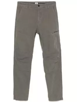 Хлопковые брюки C.P. Company, зеленый