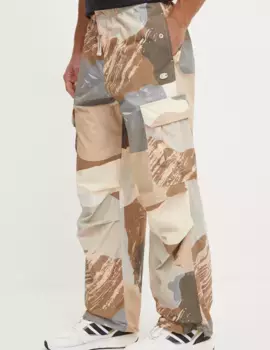 Хлопковые брюки Champion, бежевый