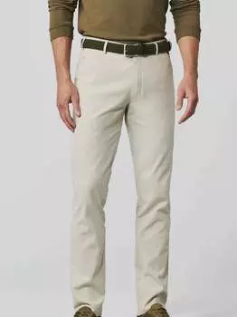 Хлопковые брюки чинос бонн Meyer, бежевый