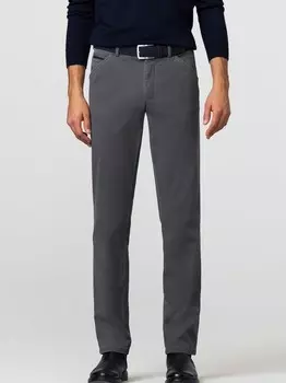 Хлопковые брюки чинос чикаго Meyer, серый