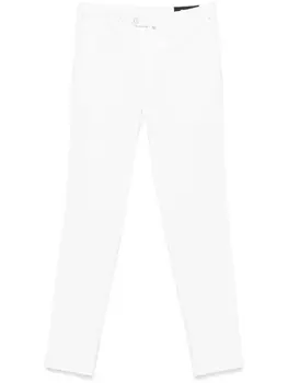 Хлопковые брюки-чинос Kiton, белый