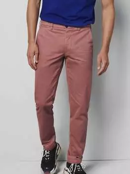 Хлопковые брюки чинос Meyer, красный