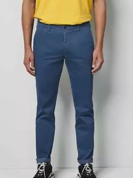 Хлопковые брюки чинос Meyer, синий