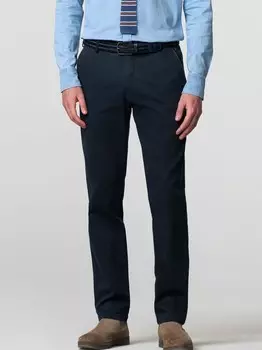 Хлопковые брюки чинос нью-йорк Meyer, синий