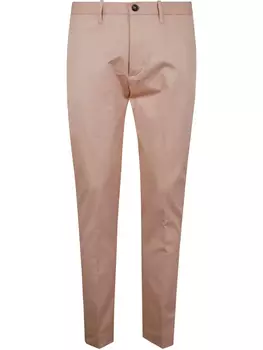 Хлопковые брюки-чинос Nine In The Morning, розовый