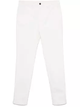 Хлопковые брюки-чинос Peserico, белый