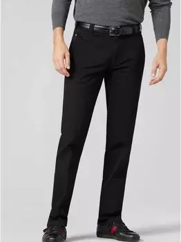 Хлопковые брюки чинос roma Meyer, черный