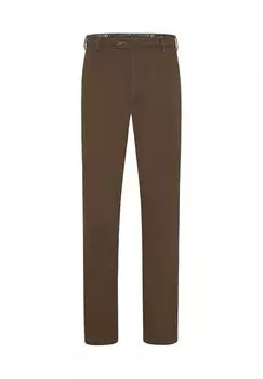 Хлопковые брюки чинос Roma MEYER, цвет Karamell