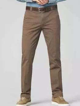 Хлопковые брюки чинос roma Meyer, коричневый