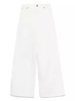 Хлопковые брюки CHLO, белый