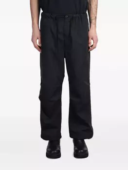 Хлопковые брюки Comme des Garons Homme, черный