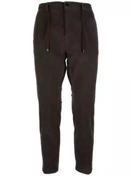 Хлопковые брюки Cruna, коричневый