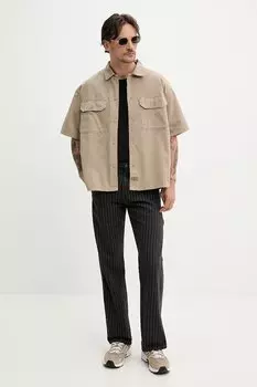 Хлопковые брюки Dickies, черный