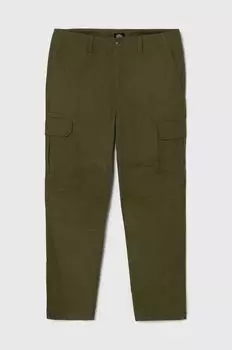 Хлопковые брюки Dickies, зеленый