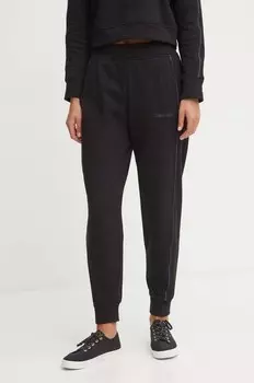 Хлопковые брюки для отдыха Calvin Klein Underwear, черный
