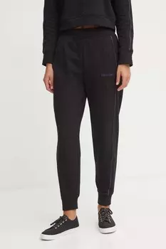 Хлопковые брюки для отдыха Calvin Klein Underwear, черный