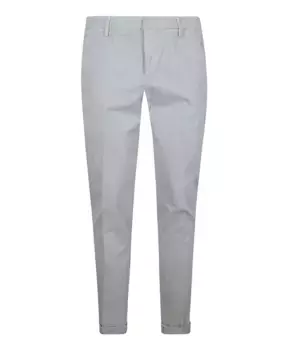 Хлопковые брюки Dondup, серый