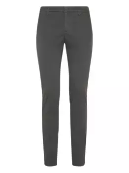 Хлопковые брюки DONDUP, серый