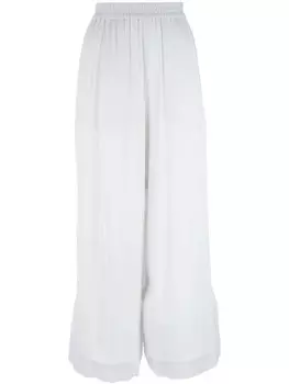 Хлопковые брюки Fabiana Filippi, белый