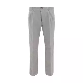 Хлопковые брюки Germanier, серый