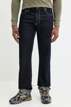 Хлопковые брюки Guess Jeans, темно-синий