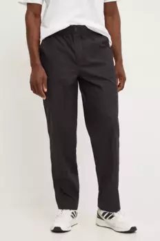 Хлопковые брюки Hummel, черный