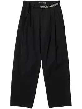Хлопковые брюки Hyein Seo, черный