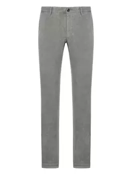 Хлопковые брюки Incotex, серый