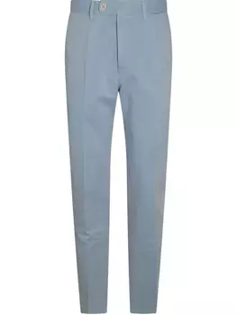 Хлопковые брюки Incotex, синий