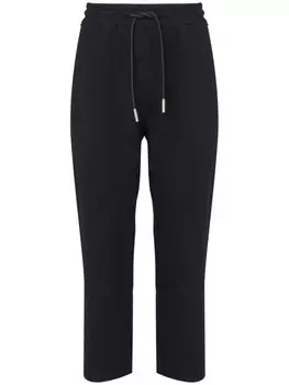 Хлопковые брюки John Richmond, черный