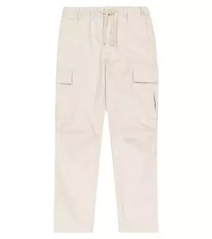 Хлопковые брюки карго Polo Ralph Lauren, серый