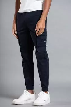 Хлопковые брюки карго Tokyo Laundry, синий