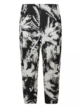 Хлопковые брюки Laneus, белый