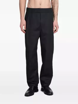 Хлопковые брюки Laneus, черный