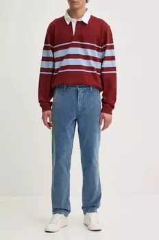 Хлопковые брюки Levi's, синий